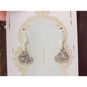 3 / $10 Halloween Mini Silver Thanksgiving Pumpkin Earrings Fall Harvest Autumn